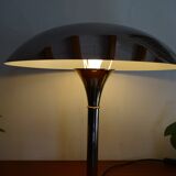 Mushroom lamp design chrome metal 48 cm