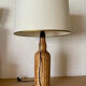 Vintage rattan lamp