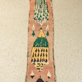 Boujad vintage, tapis berbère, 80 x 330