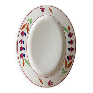 Gien Jeannine ironstone oval dish