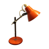 Lampe articulée vintage orange