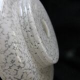 Lustre glass clichy white 50s