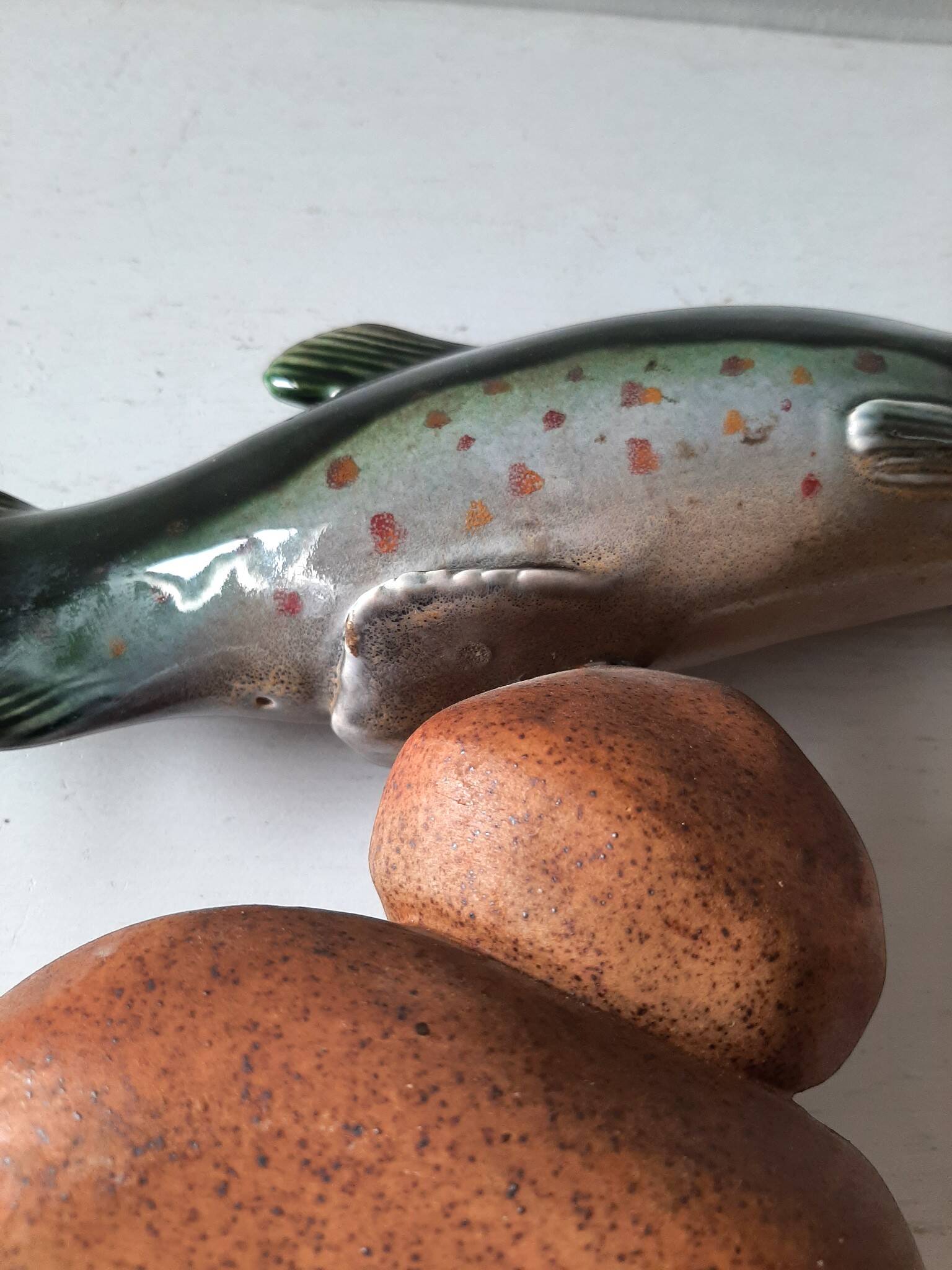 Vintage ceramic fish