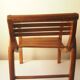 Modernist wooden chair
