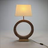 Marble Look Resin Lamp, 1970s
