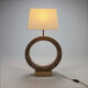 Marble Look Resin Lamp, 1970s