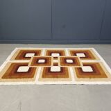 Modernist Belgian Rug, 1970s