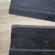 Chenets neoclassical cast iron and brass