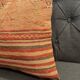 Ancien coussin rose authentique