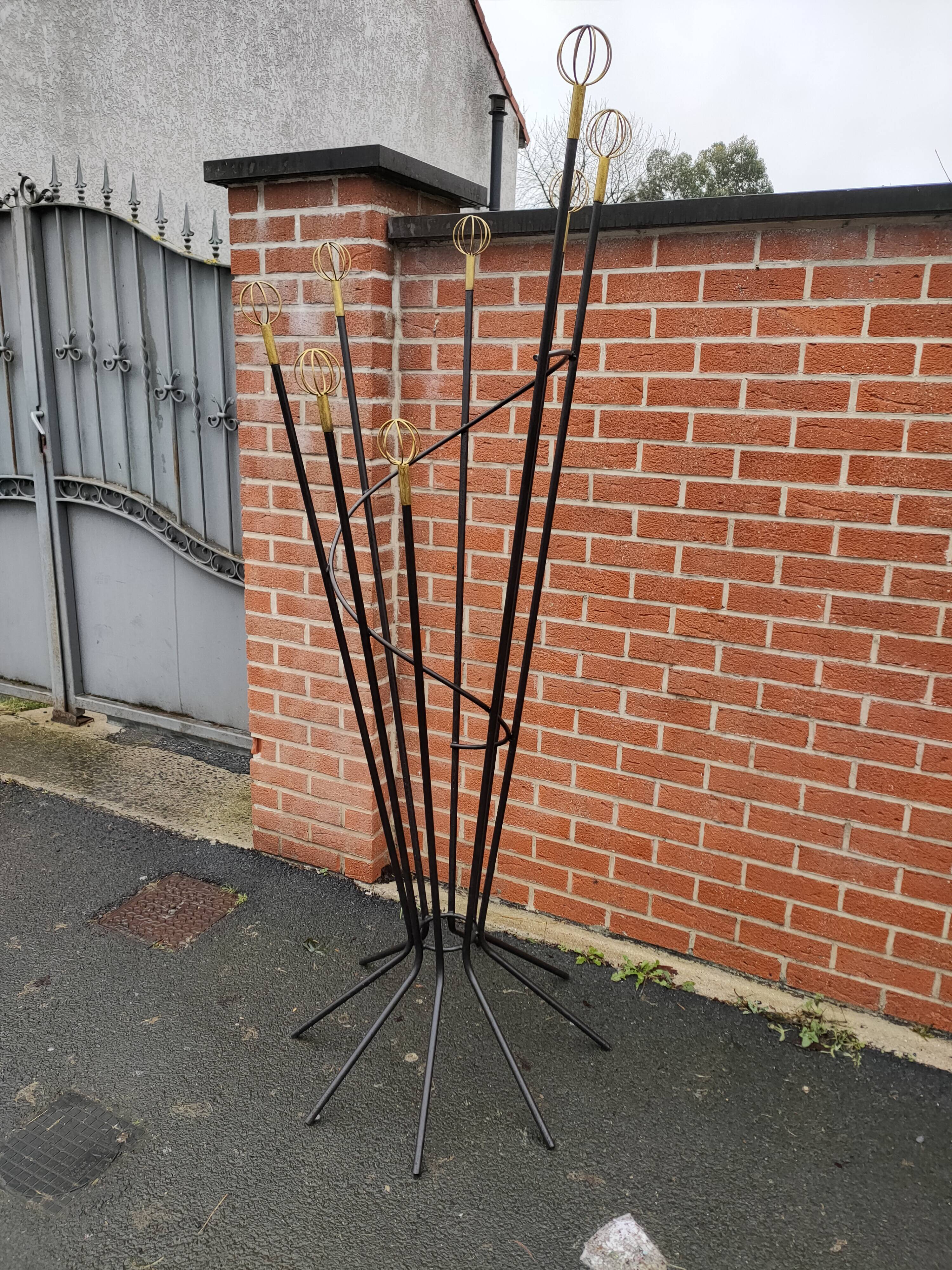 coat rack astrolabe from the 1950s-60s