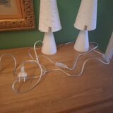 2 lampes de chevets Murano , Luce