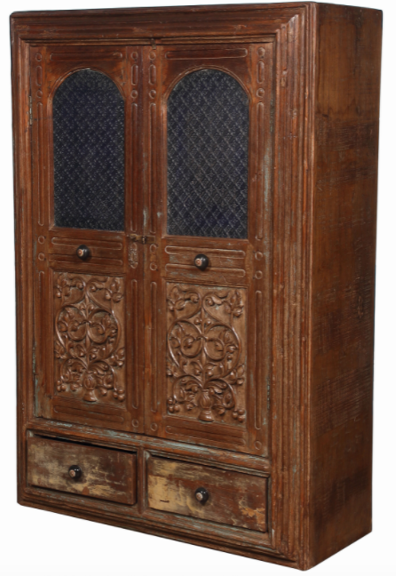 Antique teak cabinet