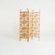 Five-panel rattan folding screen, Scandinavia, 1960s