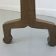 Paire de chenets modernistes en bronze massif