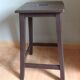 Wooden workshop stool, 60s-70s