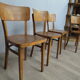 Ensemble de 4 chaises de bistrots thonet