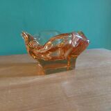 Vintage crystal ashtray