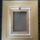 Framed canvas painting
