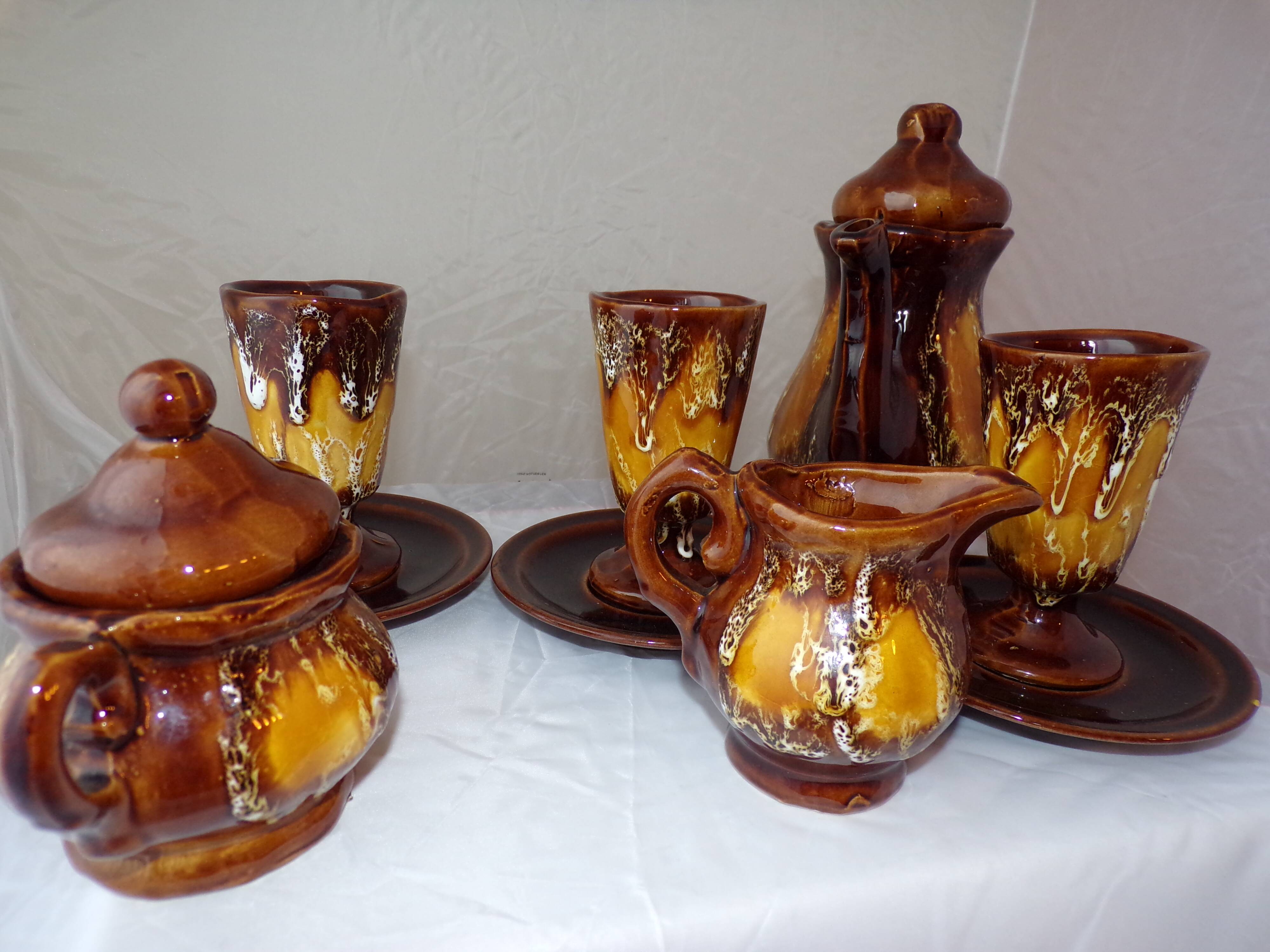 Service has coffee Vallauris mazagran