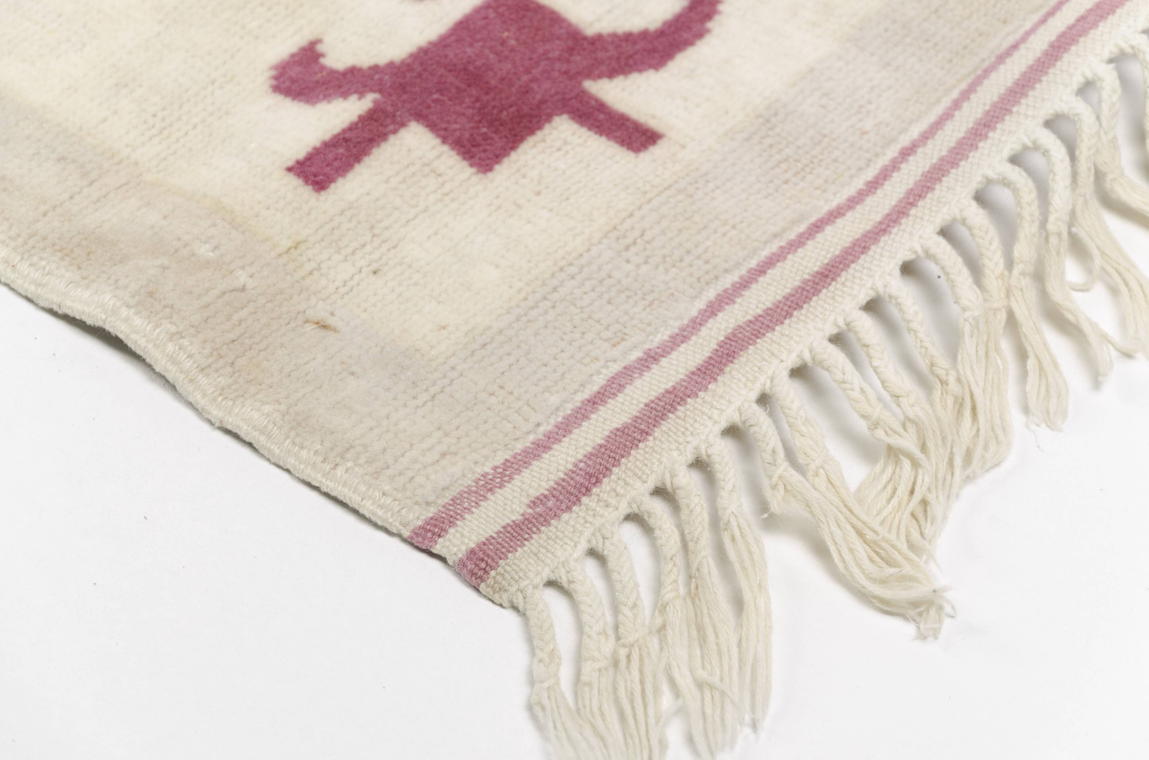 Oushak Handknotted Beige Rug-3600