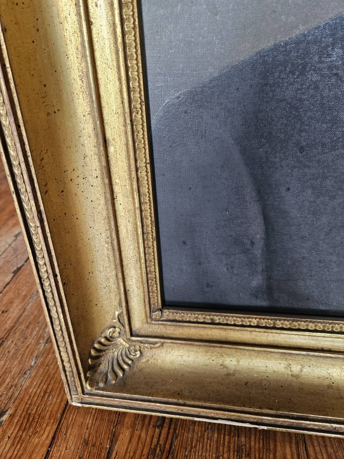 Oil portrait on canvas