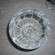 5 moulded glass standing cups for desserts