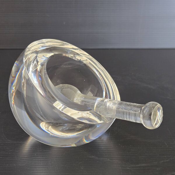 Cendrier vintage en cristal de Saint-Louis