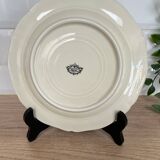 Set of 4 porcelain dessert plates