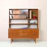 Scandinavian vintage sideboard with display case