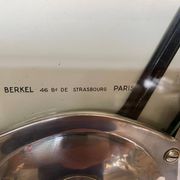 Old Berkel vintage industrial market gardener stainless steel commercial scale 1970