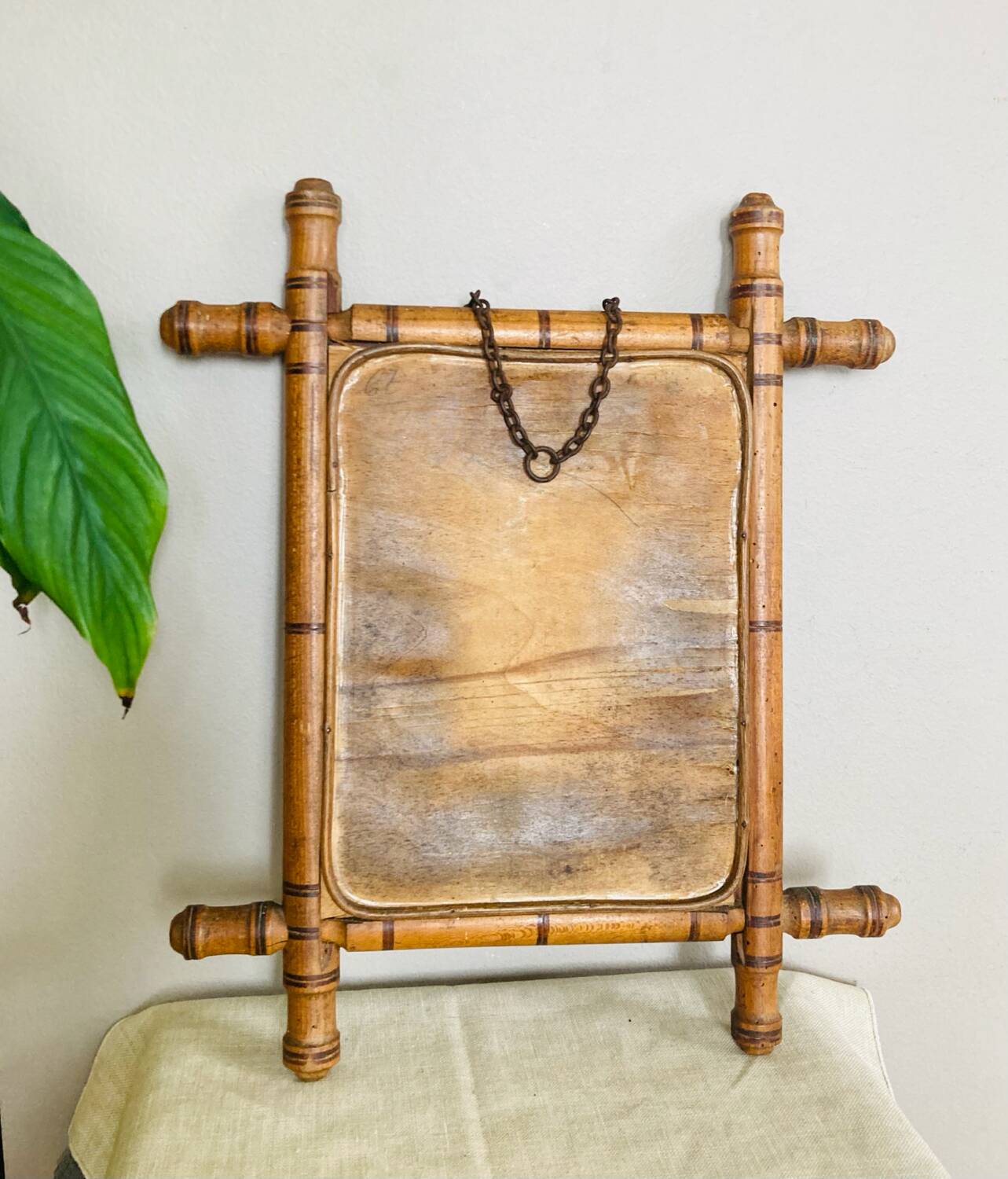 Bamboo Mirror 19th Century