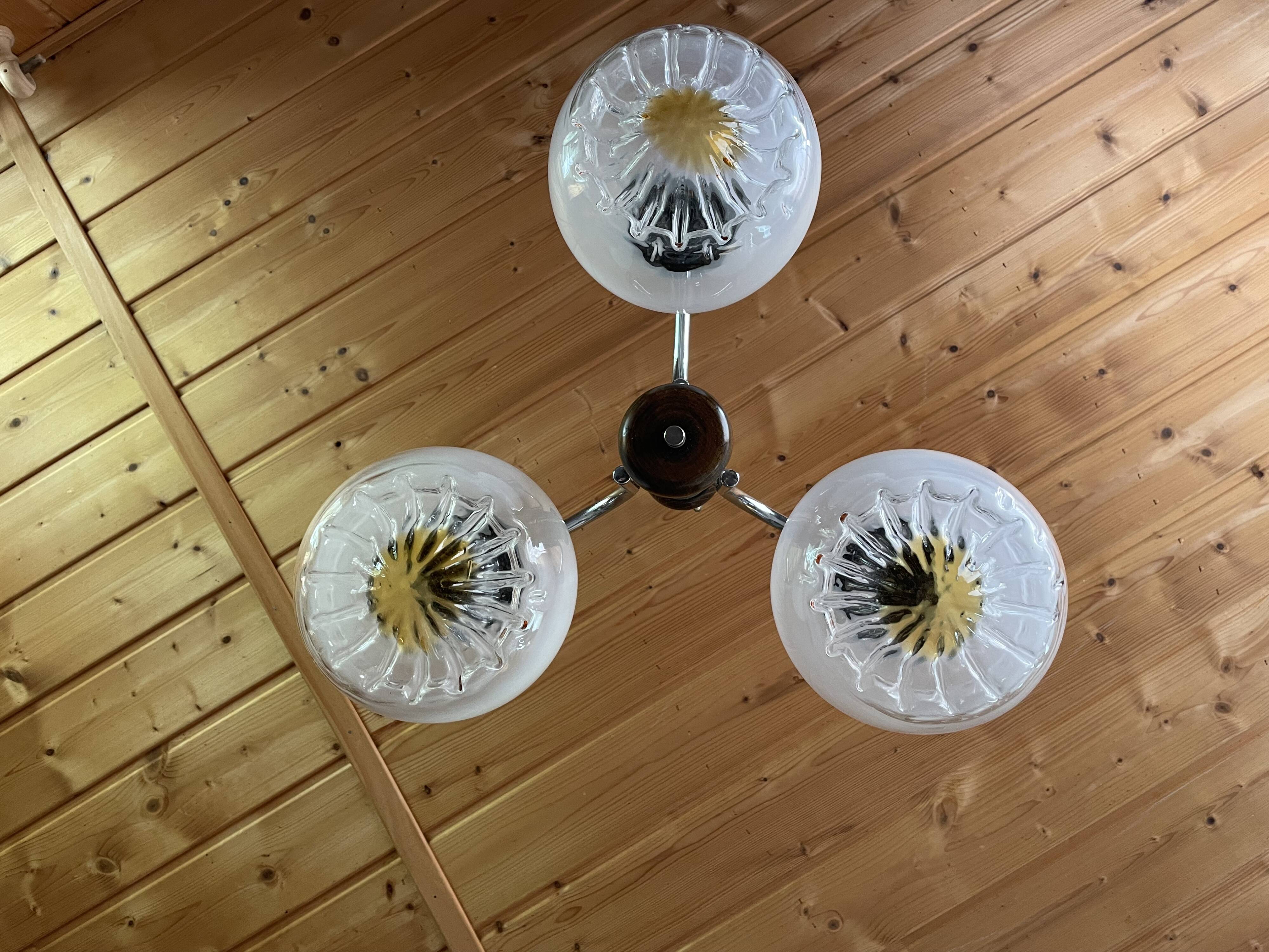 “Mazzega Murano” chandelier