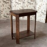 Console Art Déco en chêne – époque 1920-1930