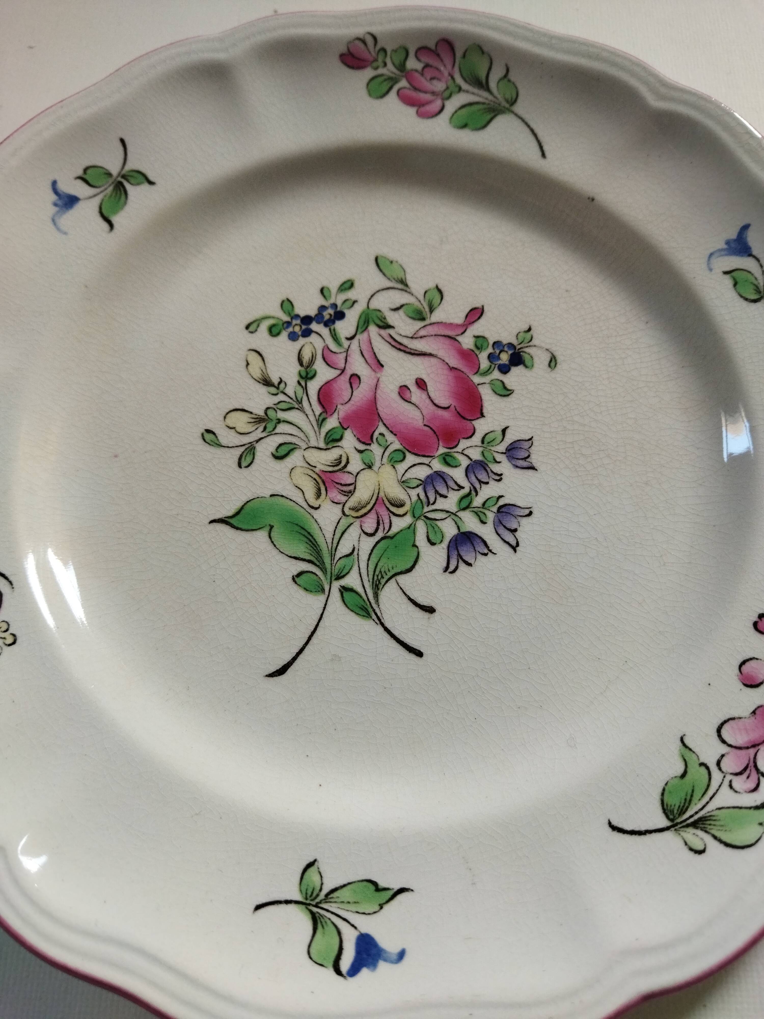 K&G Lunéville dessert plates