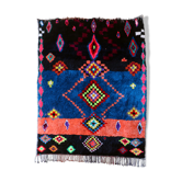 Tapis style Boujaad design vintage, modèle Life Back 170 cm / 210 cm