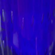 Vintage Scandinavian cobalt blue bubble glass vase from the brand.