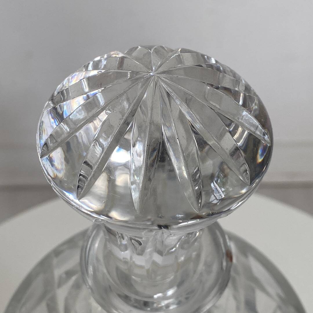 Vintage crystal carafe