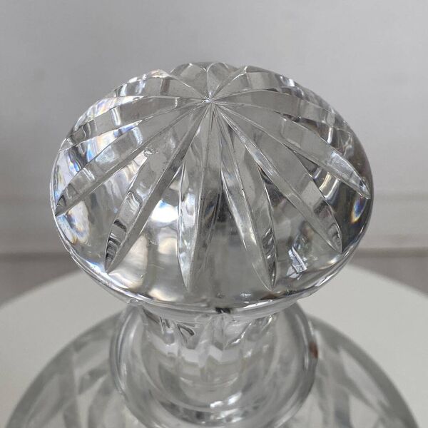 Carafe en cristal vintage