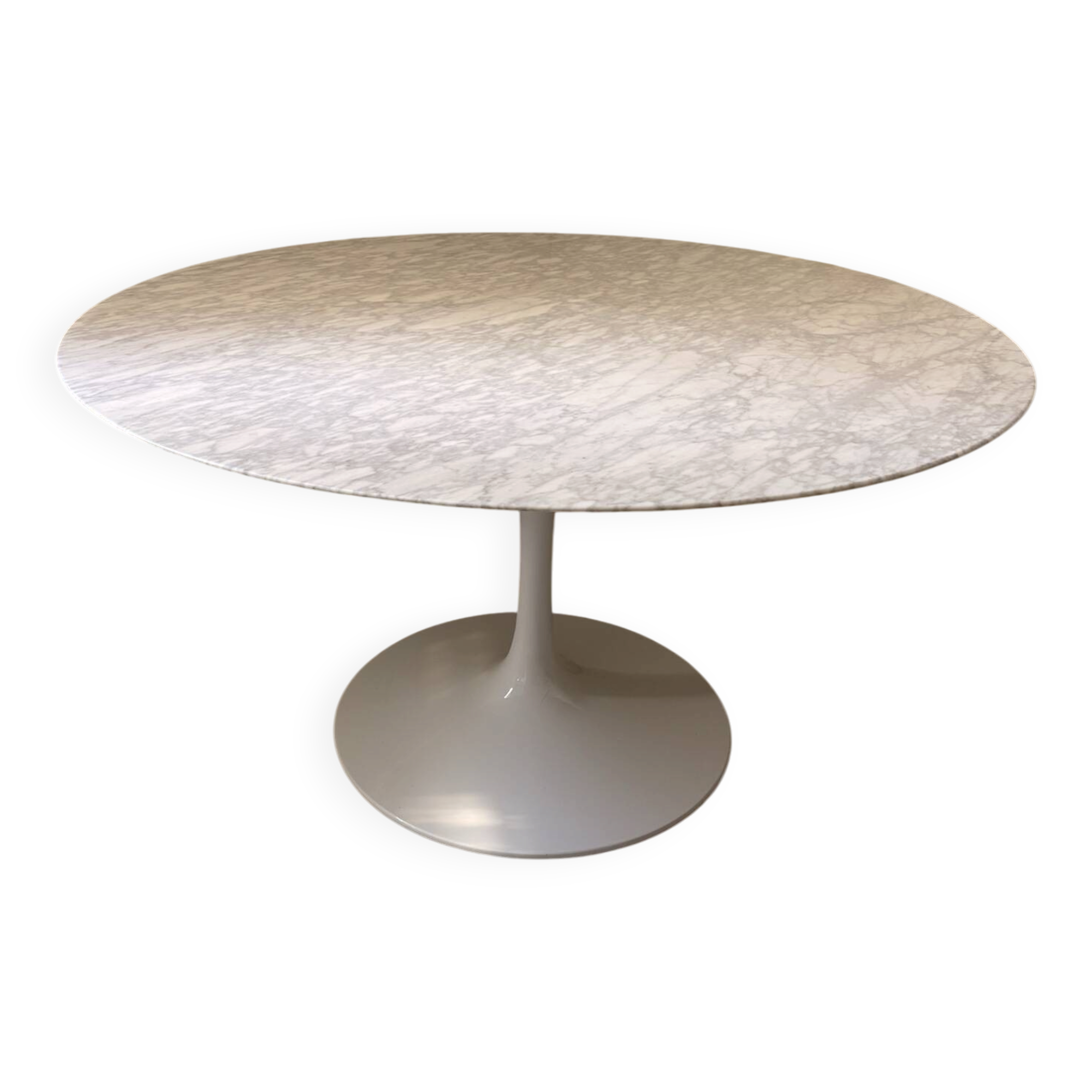 Table Tulip ronde en marbre