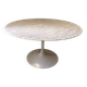 Table Tulip ronde en marbre