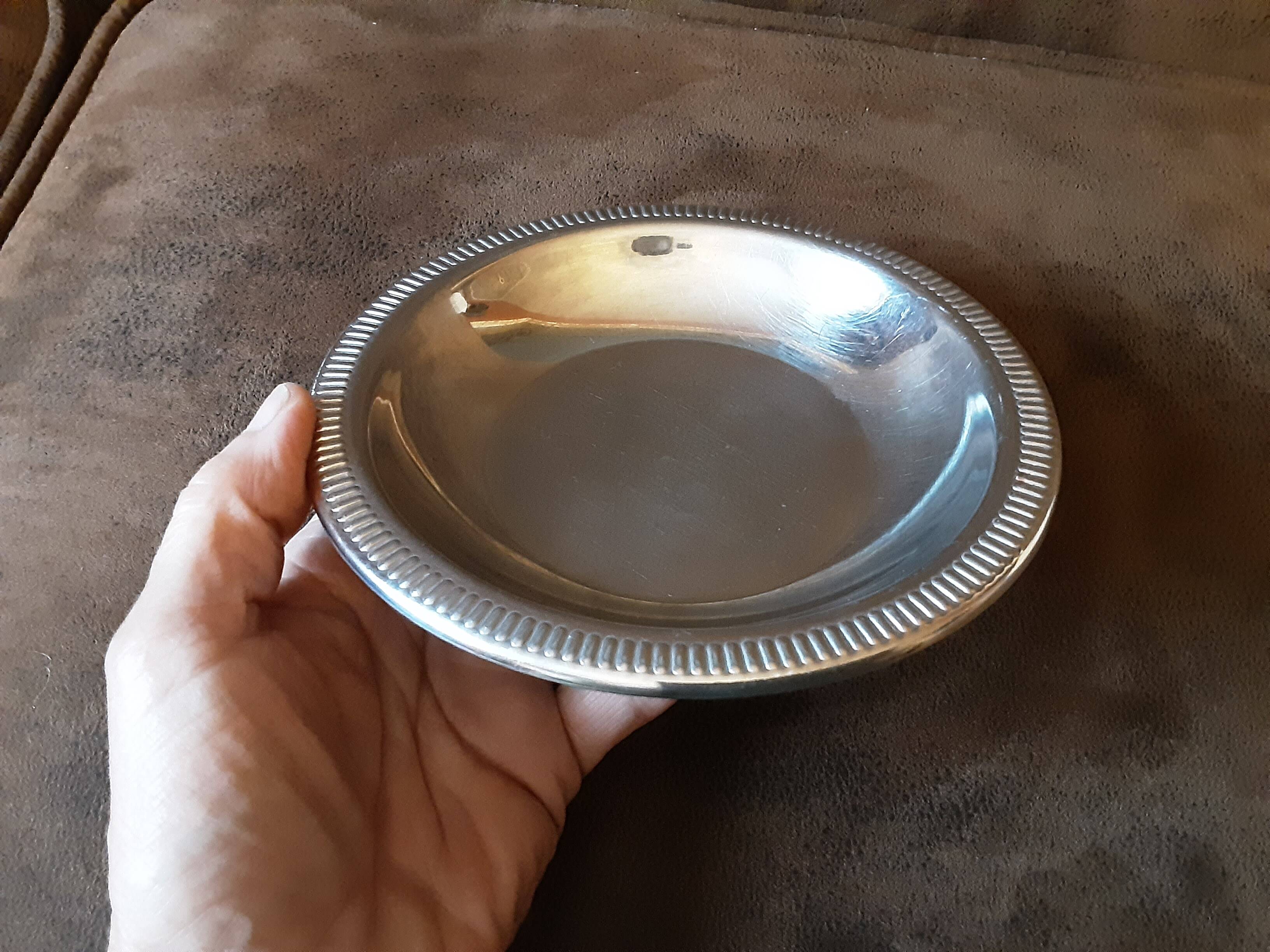 Vintage metal bowl by Jean Couzon