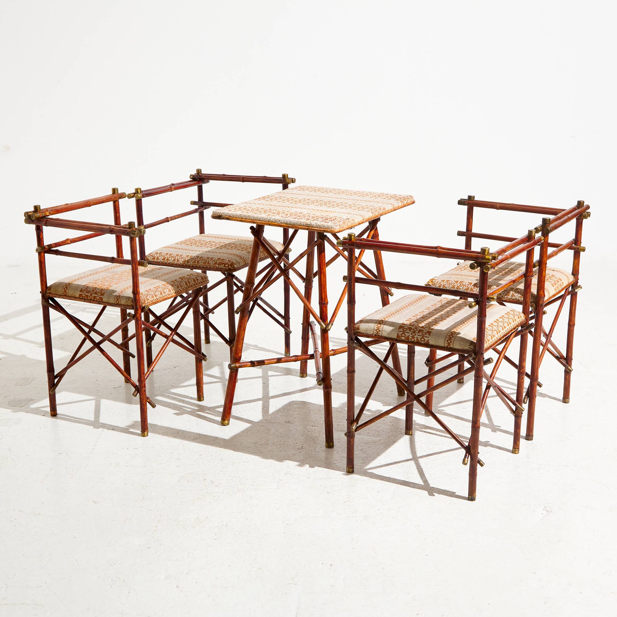 Austrian bamboo set by J. Kothgassner – Bambus & Phantasie-Möbel, Set of 5 (MK9257)