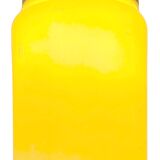 Vintage White Porcelain Ceiling Light with Milk Glass, 1970s