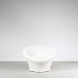 Pierre Paulin “Mushroom” Chair with Stool for Artifort, Netherlands 1960