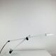 Veneta Lumi articulated desk lamp, white metal, 1980s