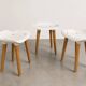 Tabourets Pilot par Patrick Rampelotto & Fritz Pernkopf pour Quinze & Milan