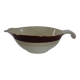 Opaque porcelain gravy boat, digoin sarreguemines, pasteur model