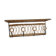 Wicker wall coat-hanger 1960