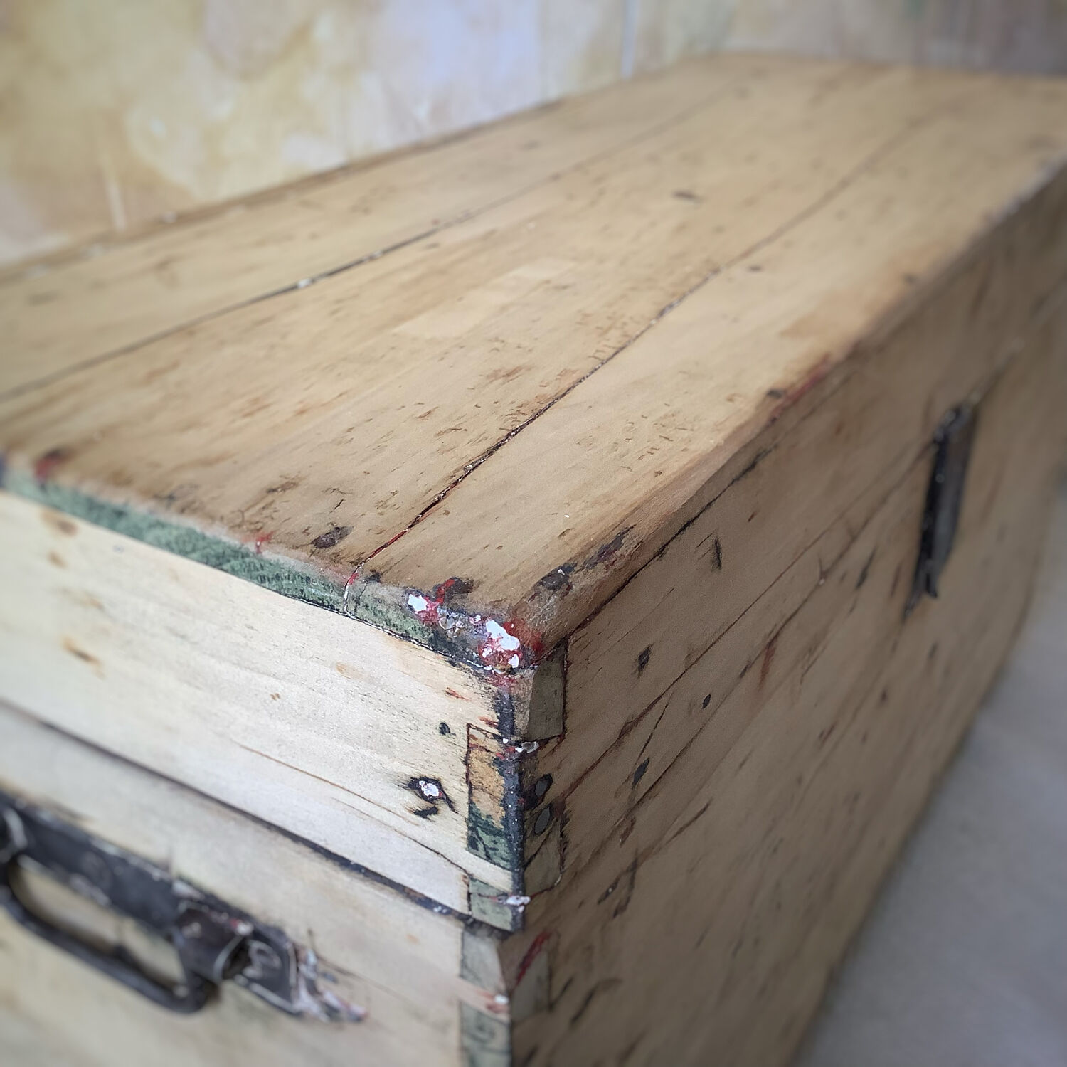Wooden chest