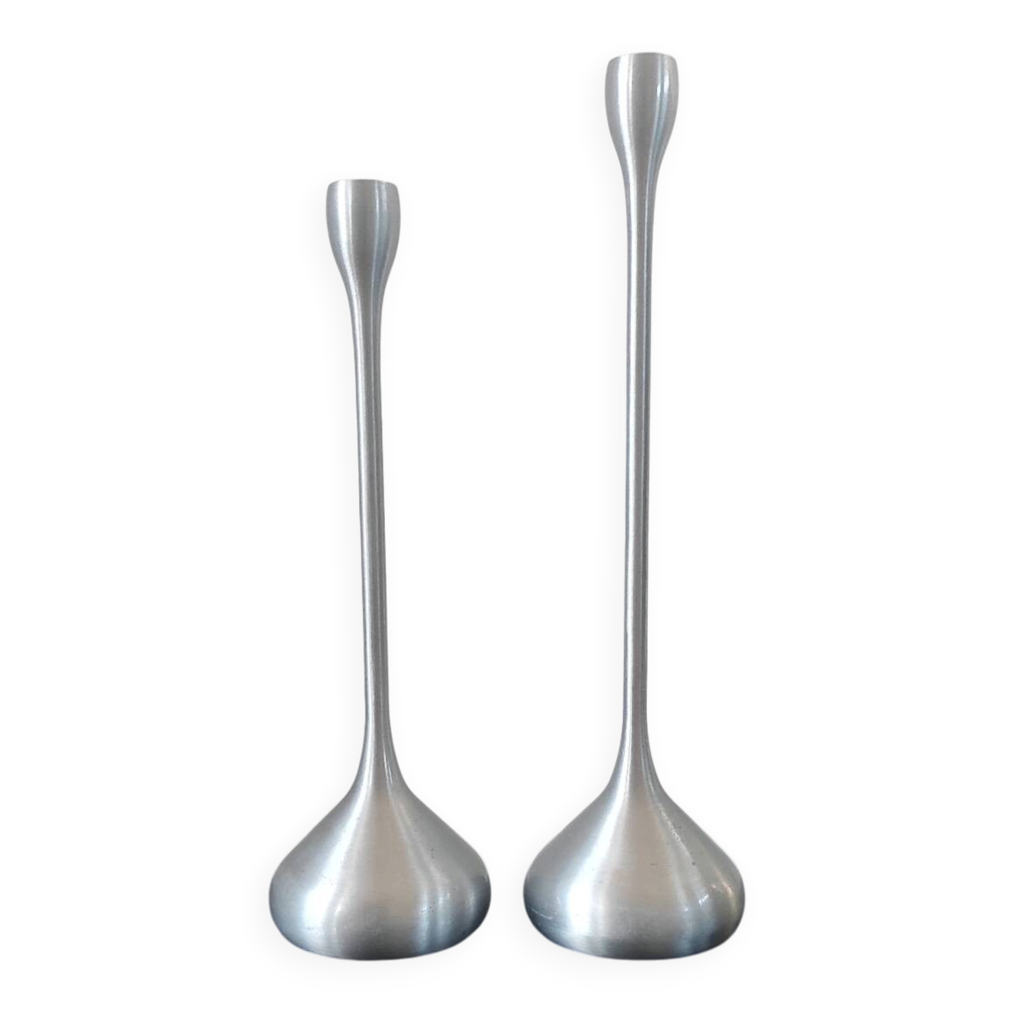 Pair of Space Age candlesticks